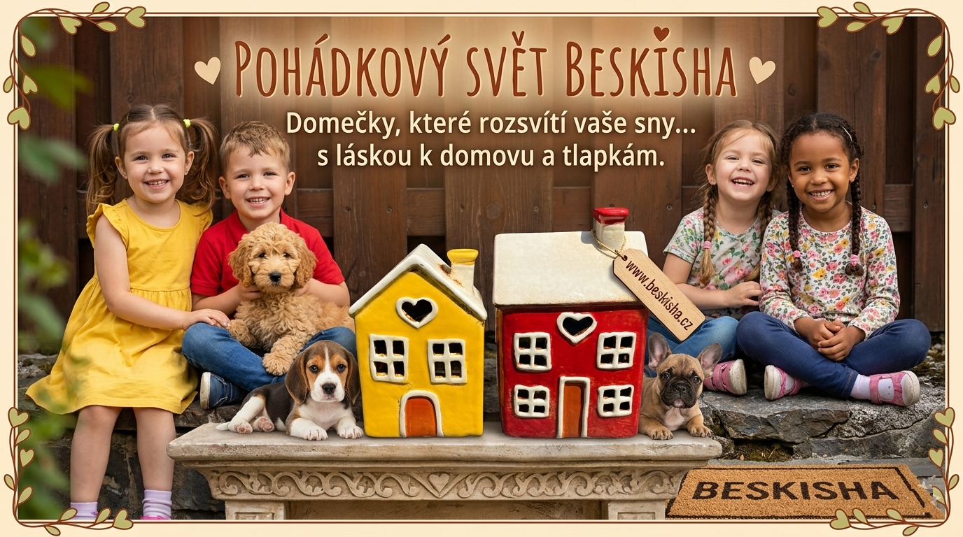 Keramické domečky - Led domečky